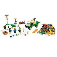 სათამაშო LEGO CITY - WILD ANIMAL RESCUE MISSIONS
