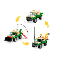 სათამაშო LEGO CITY - WILD ANIMAL RESCUE MISSIONS