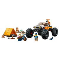 სათამაშო LEGO CITY - 4x4 OFF - ROADER ADVENTURES
