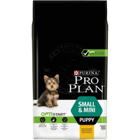 ძაღლის საკვები PRO PLANSMALL & MINI PUPPY CHKN&RI 7KG (7613035123366)
