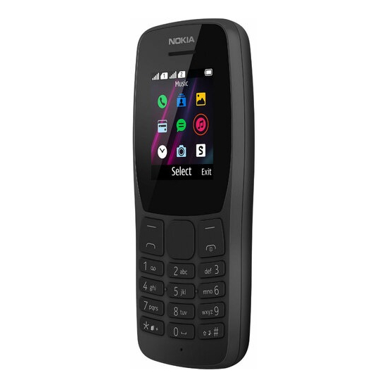 მობილური ტელეფონი NOKIA 110 (TA-1192) DUAL SIM BLACK