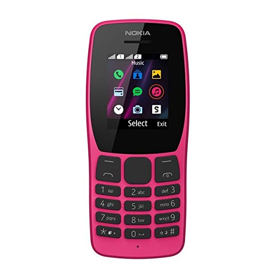 მობილური ტელეფონი NOKIA 110 (TA-1192) DUAL SIM PINK