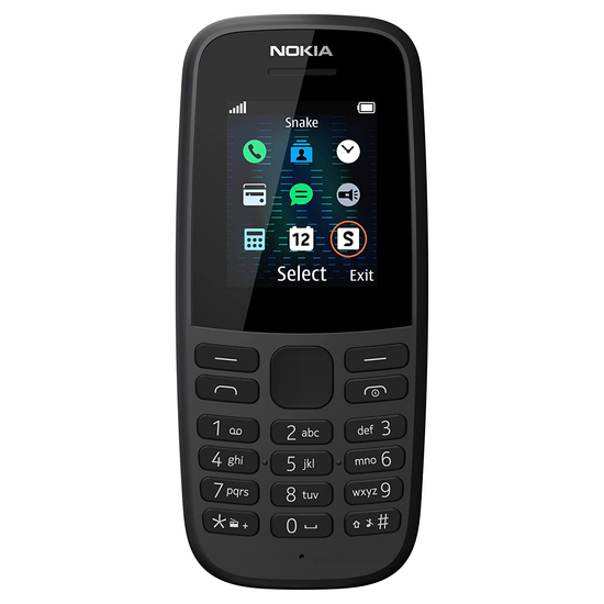 მობილური ტელეფონი NOKIA 105 (TA-1174) BLACK