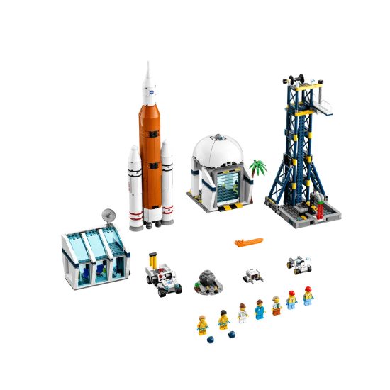 სათამაშო LEGO City - ROCKET LAUNCH CENTER