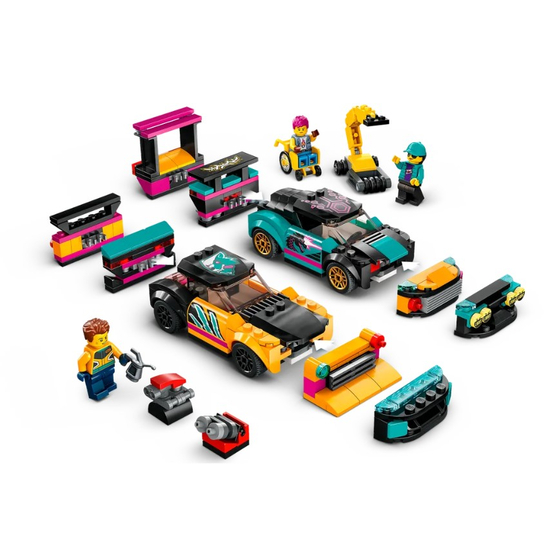 სათამაშო LEGO CITY - CUSTOM CAR GARAGE (60389)
