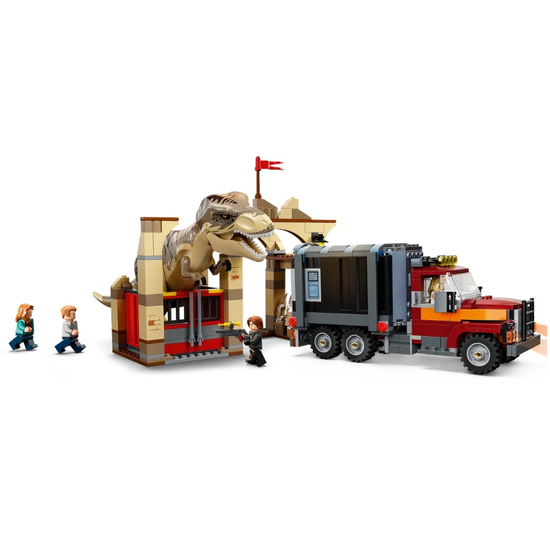 სათამაშო LEGO JURASSIC WORLF T. REX & ATROCIRAPTOR DINOSAUR BRAAKOUT (76948)