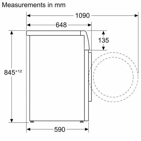 სარეცხი მანქანა BOSCH WGB256A0ME (10კგ)